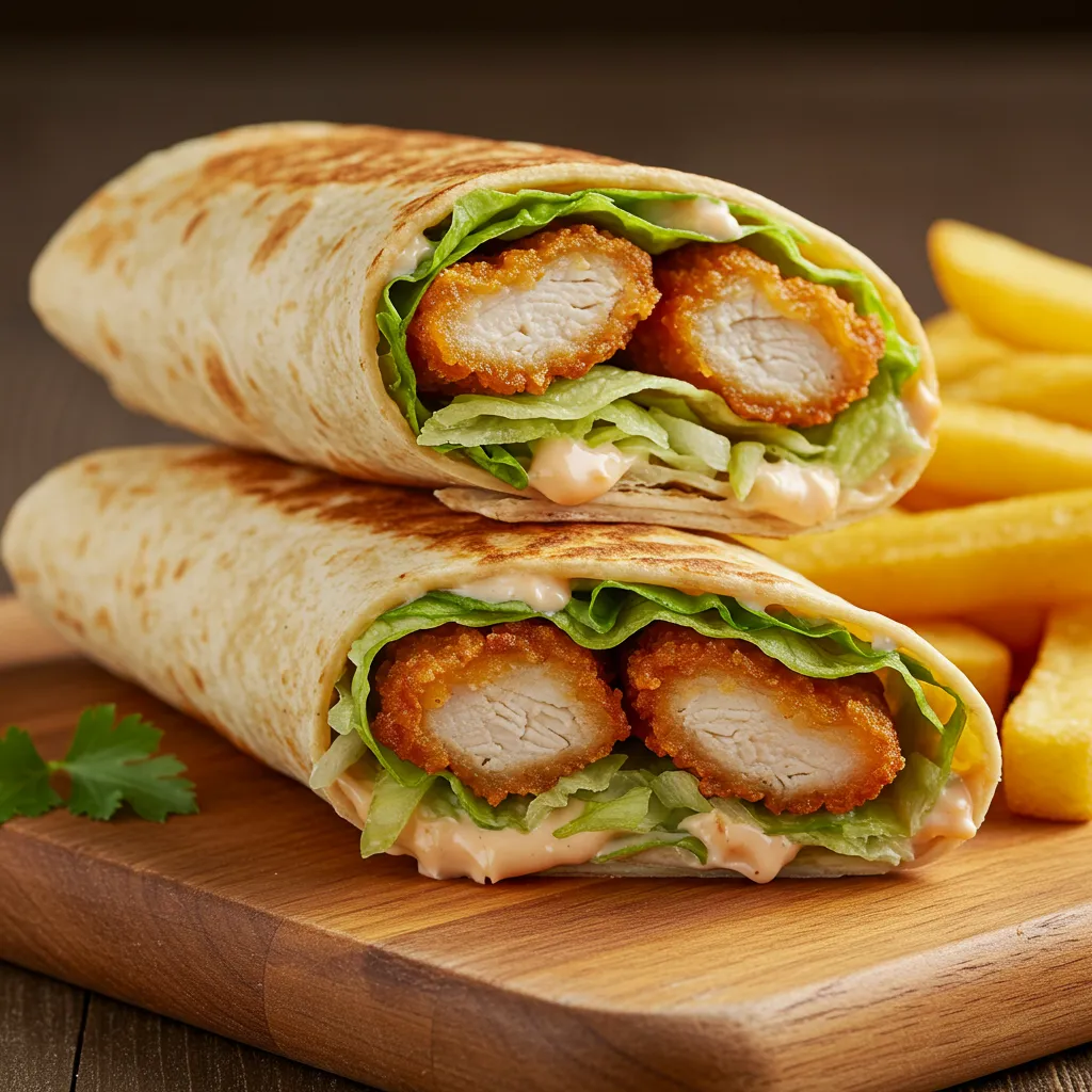 Crunchy Chicken Wrap - tertiary view